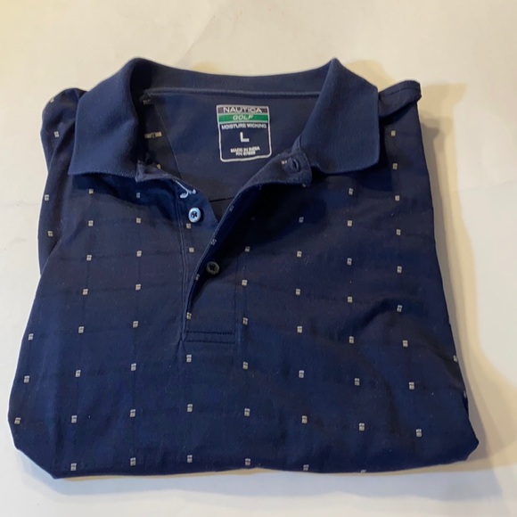 Nautica Other - Nautical Golf Signature Polo Soft Interlock Fabric Sharp Slim Fit Short Sleeves